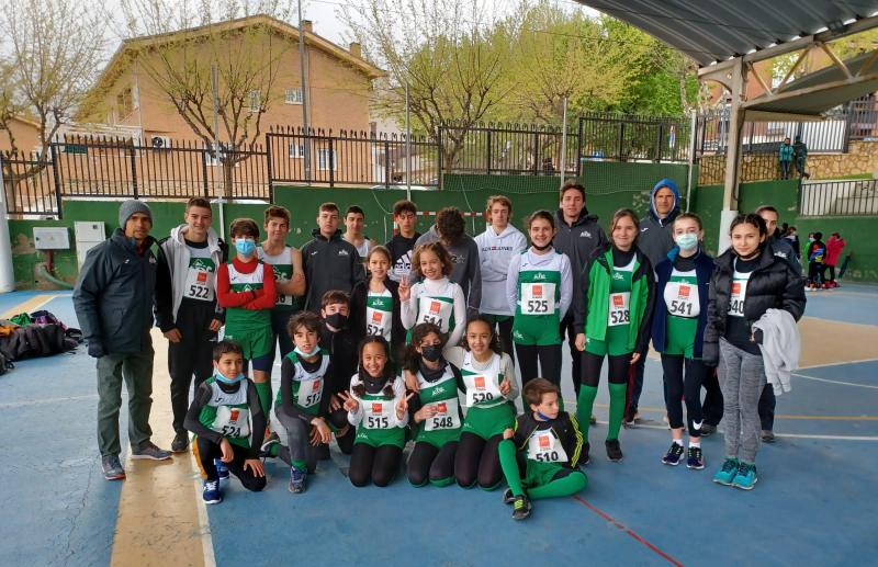 Grandes resultados de los atletas ADS en el cross de la Comunidad de Madrid