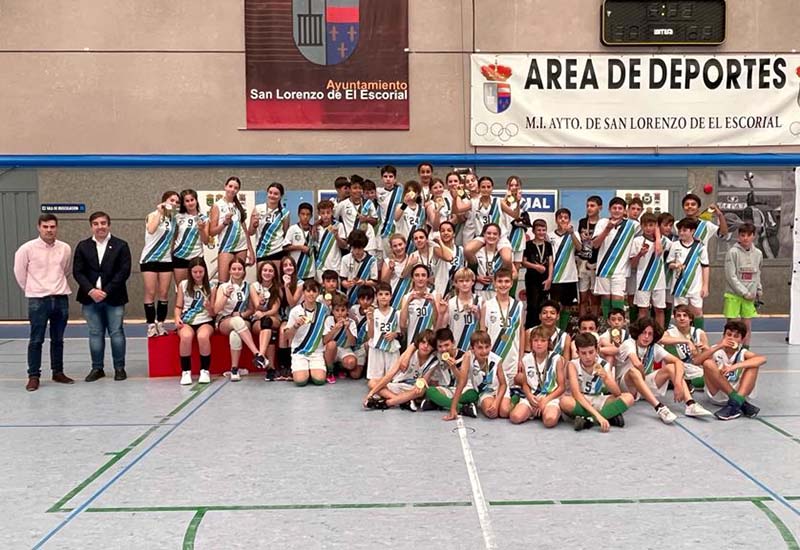 Las selecciones ADS en el polideportivo de San Lorenzo de El Escorial